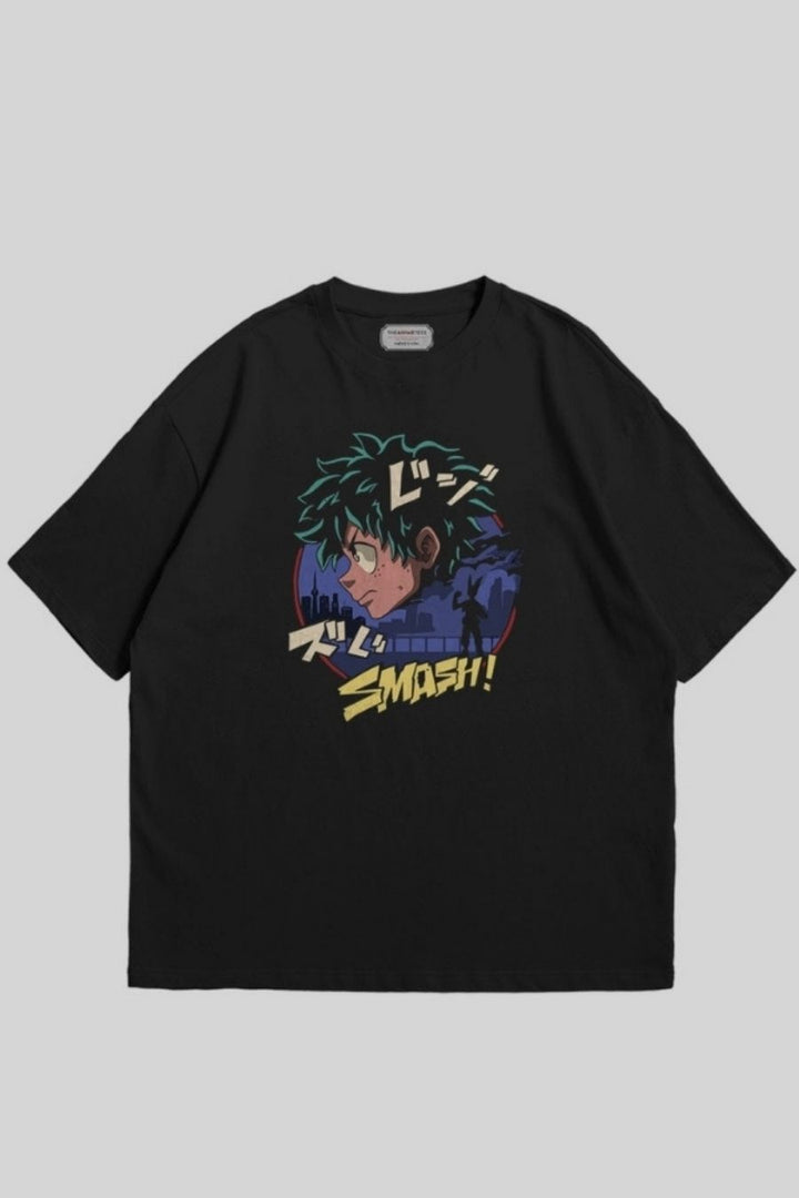 Smash Anime Printed Oversized T-shirt