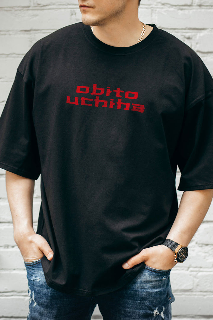 Obito Uchiha Printed Oversized T-shirt