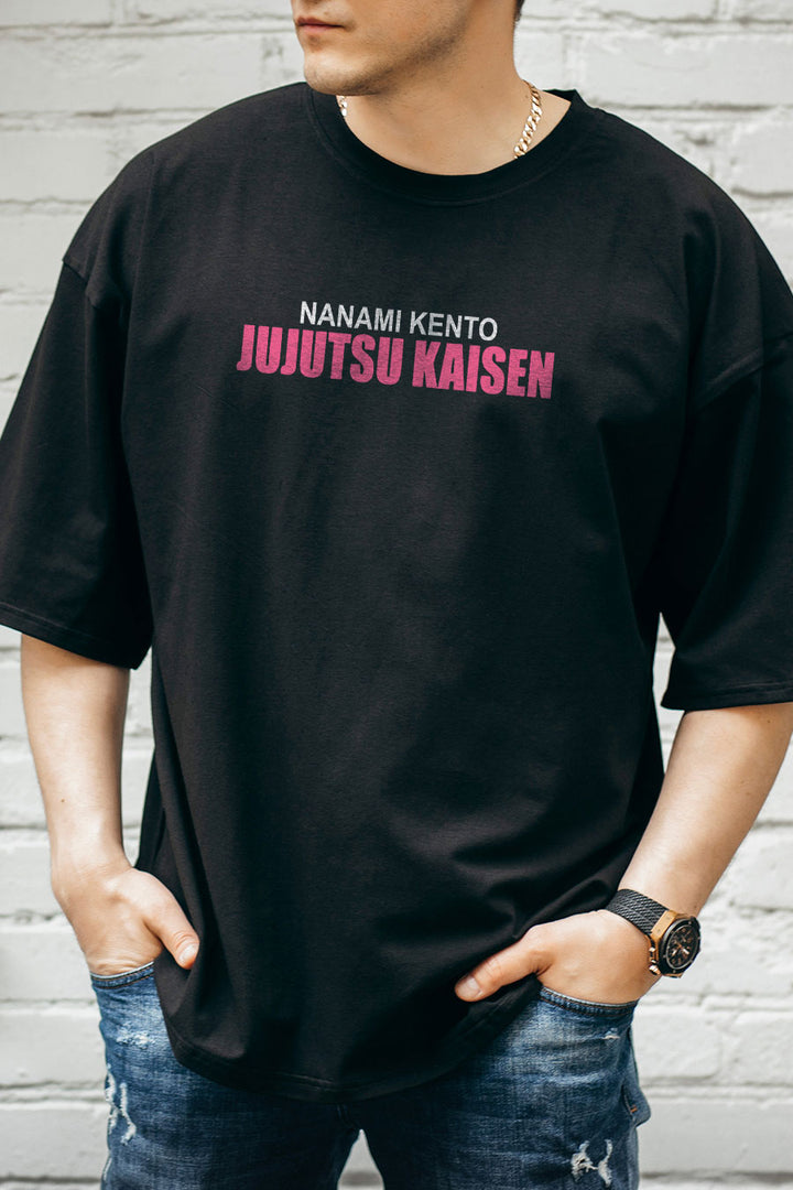 Nanami Kaisen Printed Oversized T-shirt