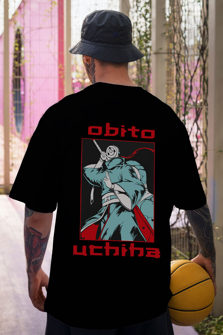 Obito Uchiha Printed Oversized T-shirt